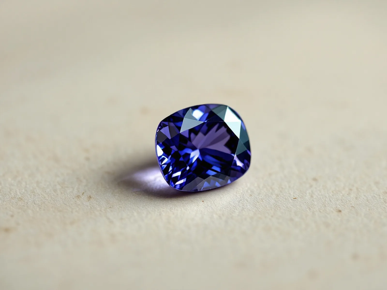 Loose tanzanite gemstones